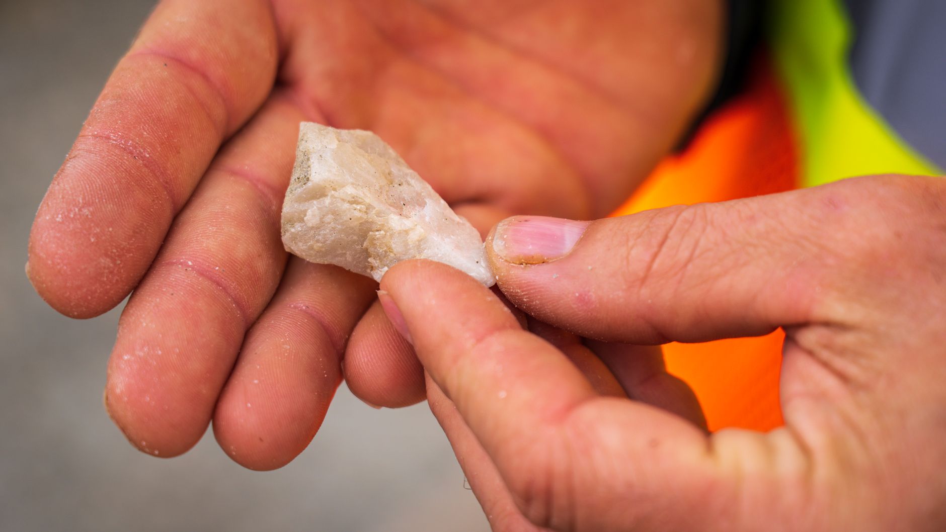 Geologist Field Rocks